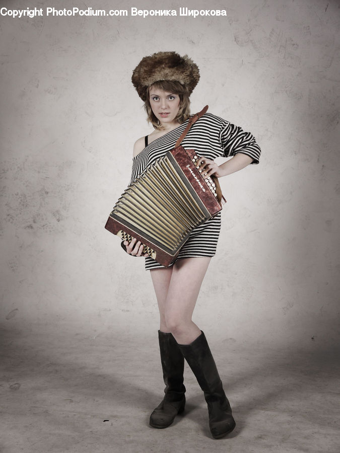 Human, People, Person, Accordion, Musical Instrument, Female