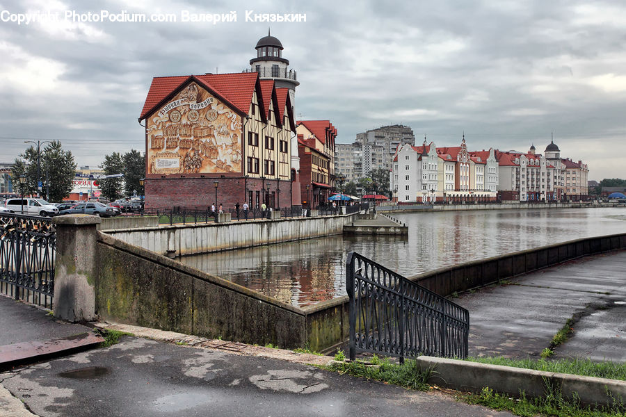 Dock, Port, Waterfront, Architecture, Bell Tower, Clock Tower, Tower