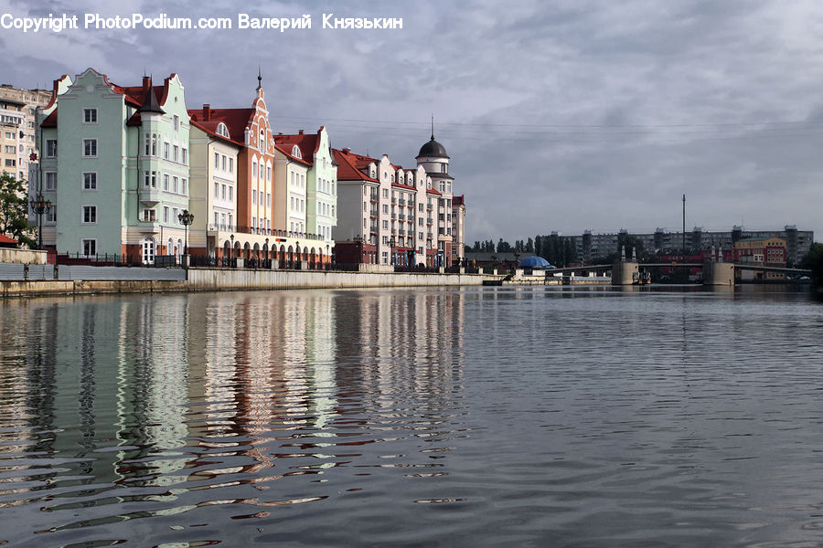 Waterfront, Canal, Outdoors, River, Water, Bridge, Architecture