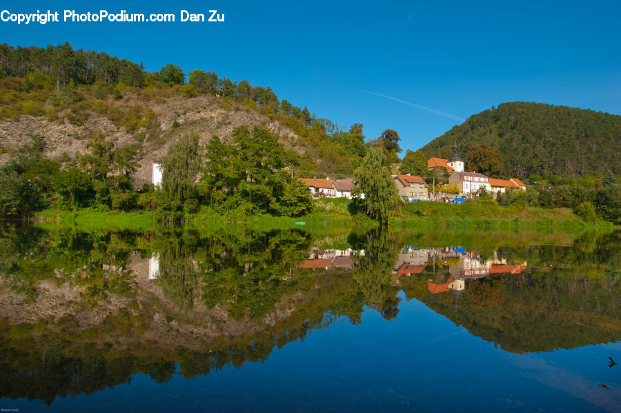 Nature, Outdoors, Landscape, Scenery, Pond, Water, Harbor