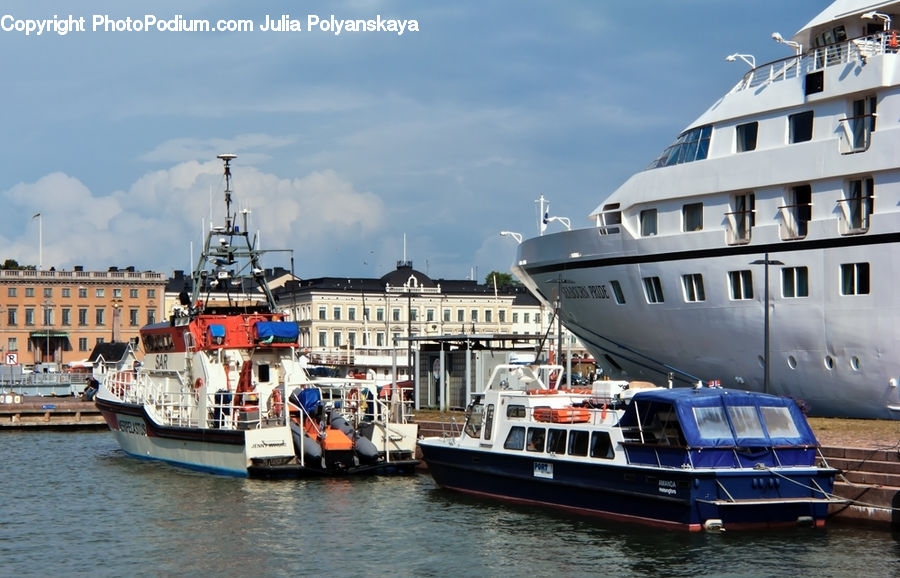 Cruise Ship, Ferry, Freighter, Ship, Tanker, Vessel, Boat