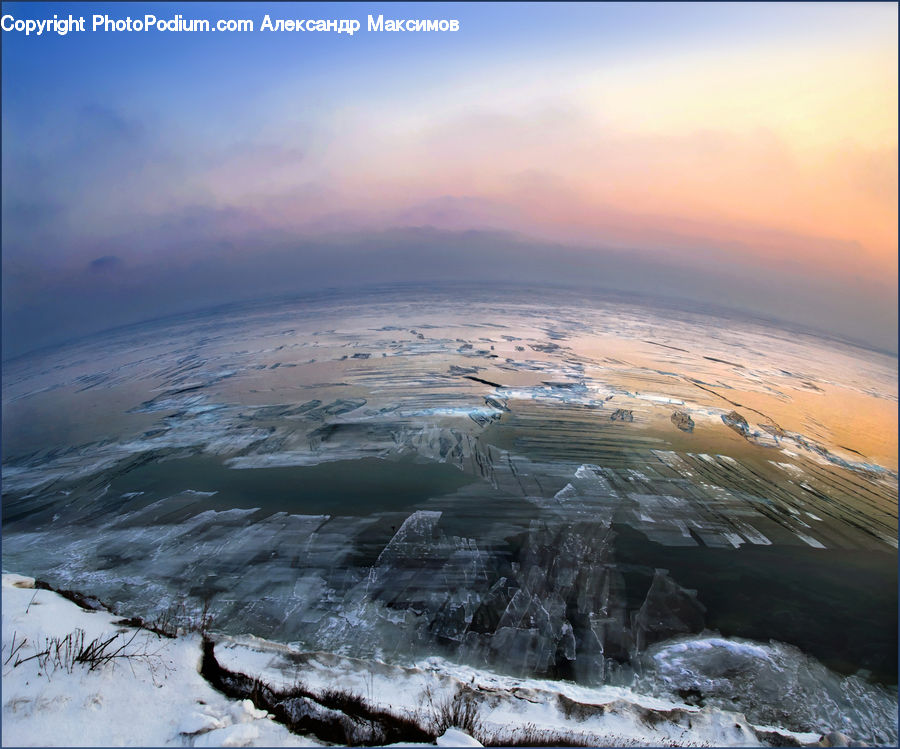 Ocean, Outdoors, Sea, Water, Coast, Arctic, Glacier