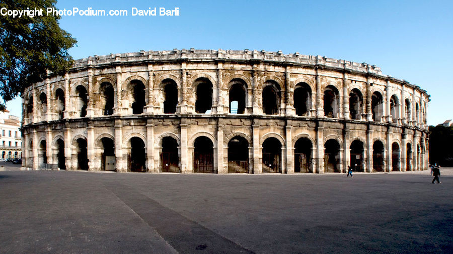 Arena, Architecture, Downtown, Plaza, Town Square, Patio, Building