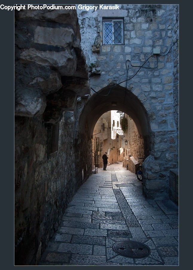 Cobblestone, Pavement, Walkway, Alley, Alleyway, Road, Street