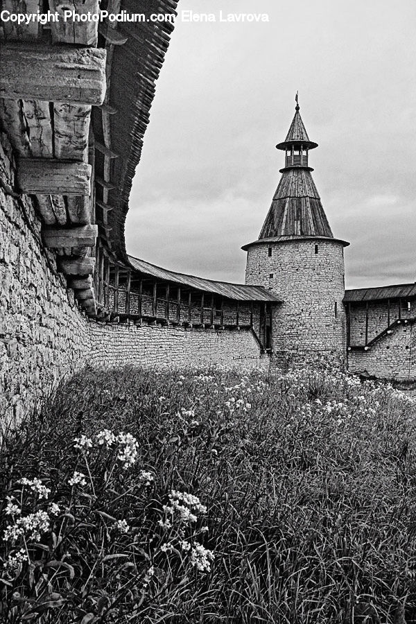 Brick, Architecture, Castle, Fort, Church, Worship, Coast