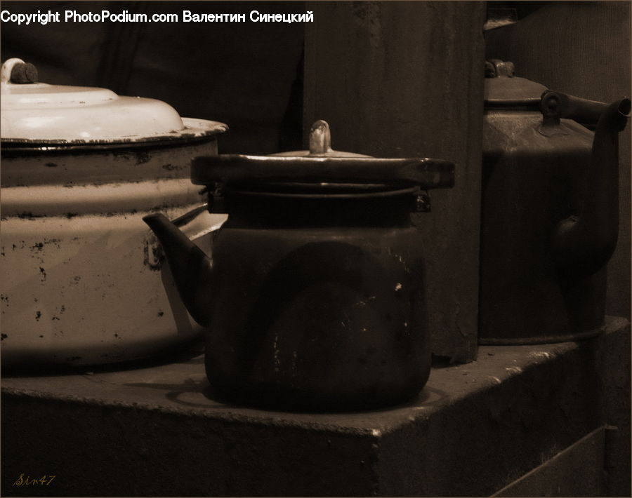 Chair, Furniture, Pot, Pottery, Crypt