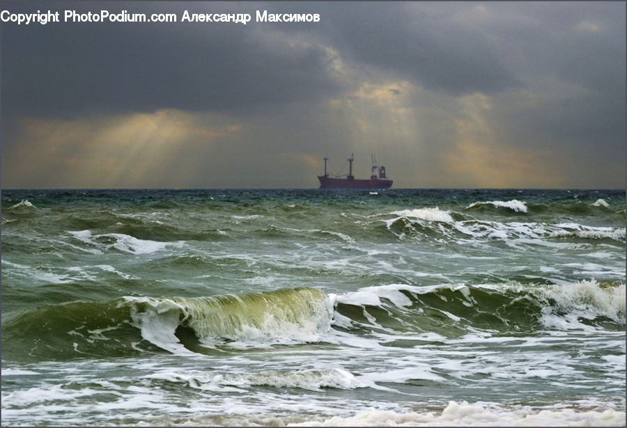 Outdoors, Sea, Sea Waves, Water, Coast, Ocean, Beach