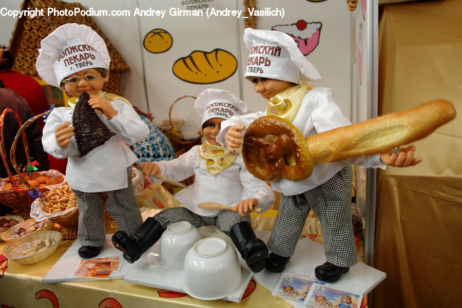 People, Person, Human, Cap, Hat, Cracker, Pretzel