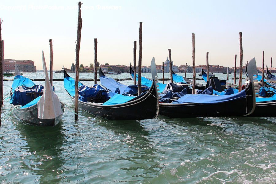 Boat, Gondola, Watercraft, Yacht, Harbor, Port, Waterfront