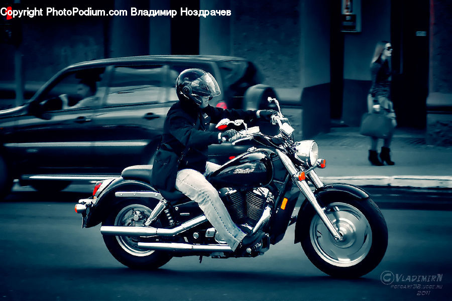 People, Person, Human, Motor, Motorcycle, Vehicle, Machine
