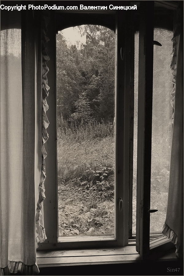 Curtain, Home Decor, Column, Pillar