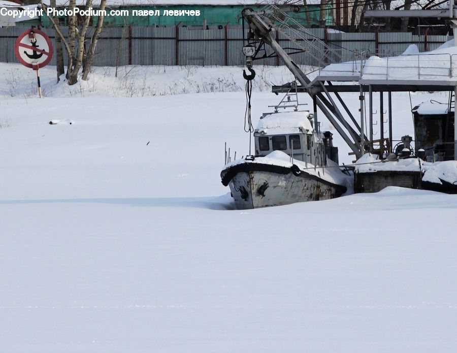 Army, Tank, Vehicle, Bulldozer, Tractor, Ice, Outdoors