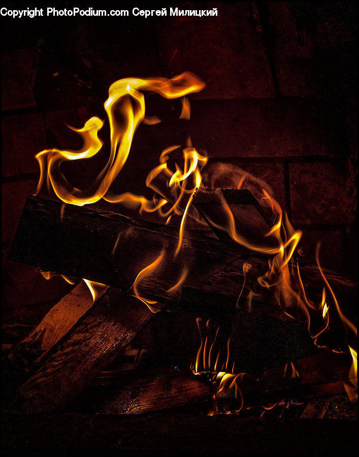 Fire, Light, Bonfire, Campfire, Camping, Flame