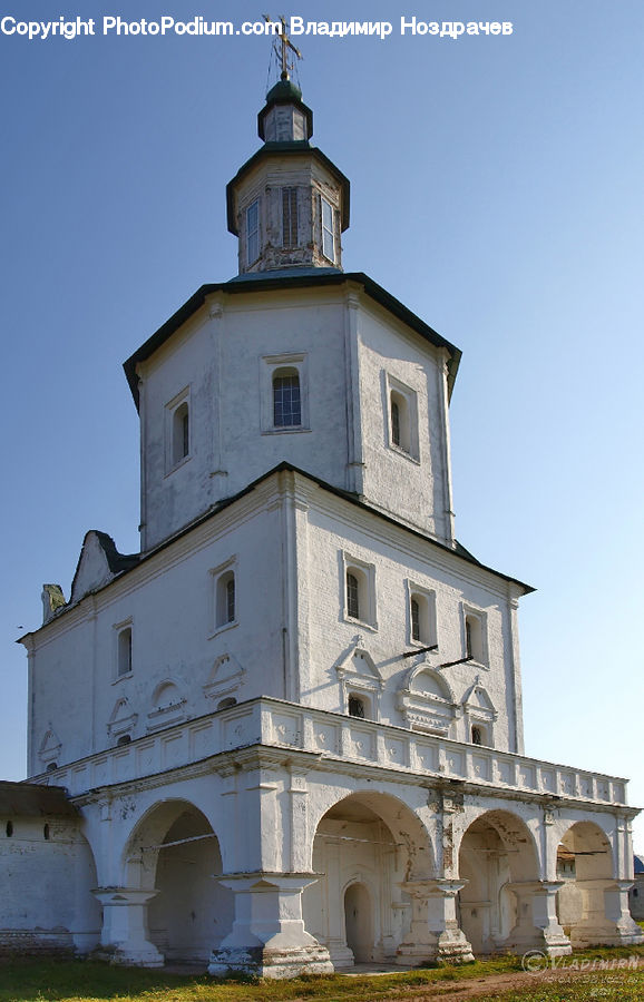 Architecture, Bell Tower, Clock Tower, Tower, Arch, Housing, Monastery