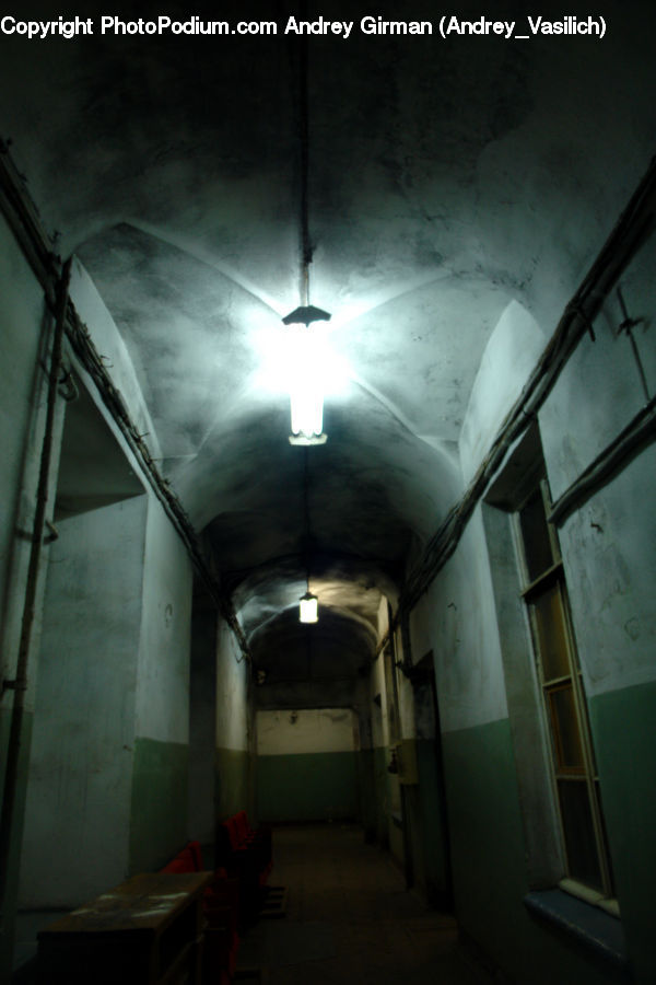 Crypt, Prison, Corridor, Apartment, Housing, Indoors, Room