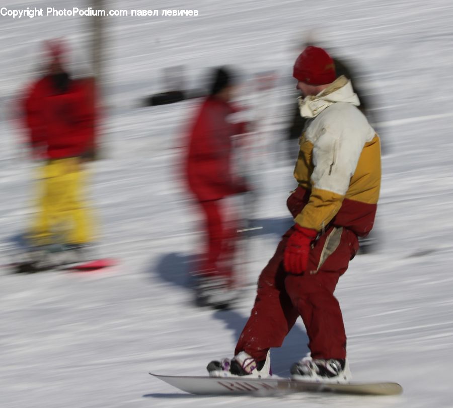 People, Person, Human, Piste, Slide, Snow, Snowboarding