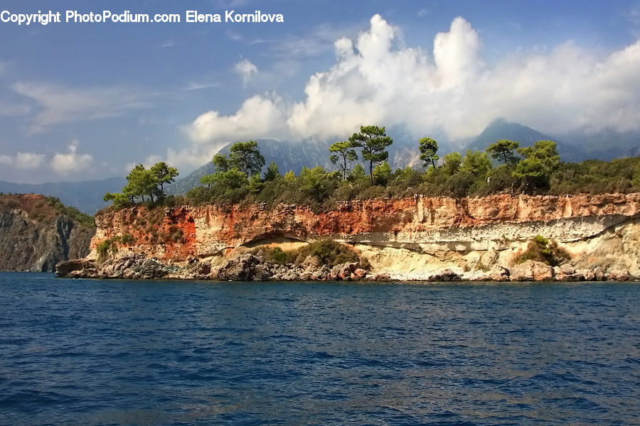 Coast, Outdoors, Sea, Water, Beach, Cliff, Ocean