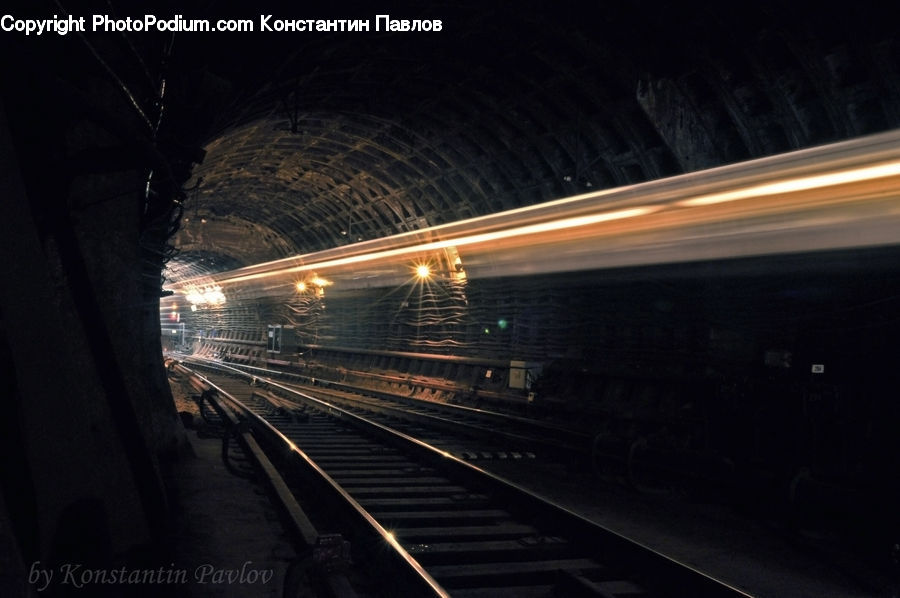 Subway, Train, Train Station, Vehicle, Building