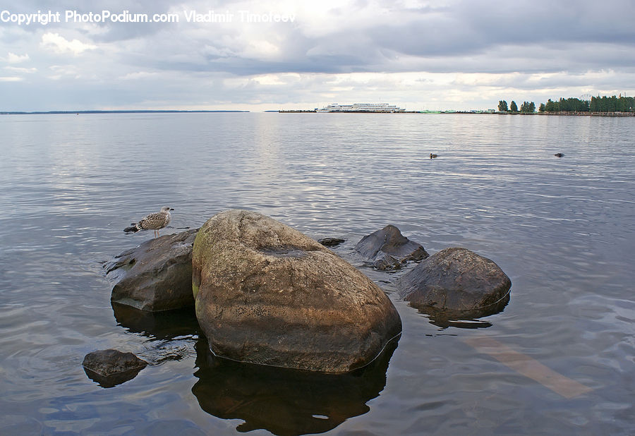 Promontory, Coast, Outdoors, Sea, Water, Rock, Beach