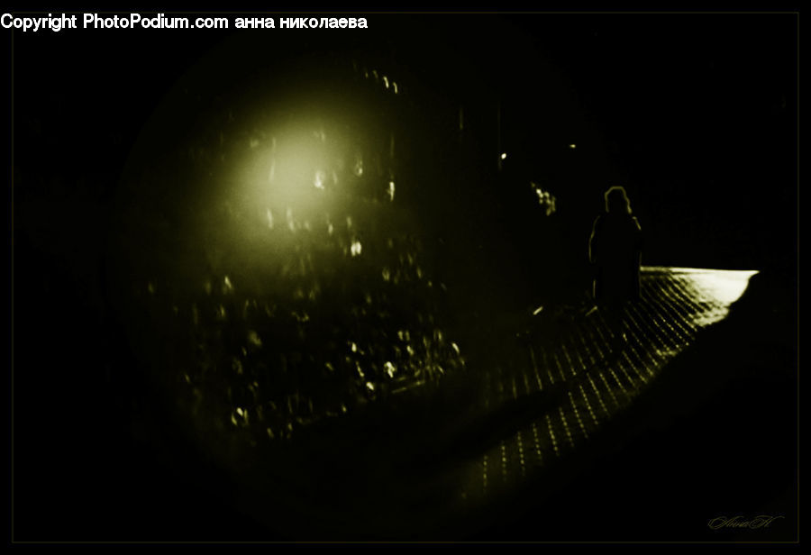Light, Silhouette, City, Downtown, Urban
