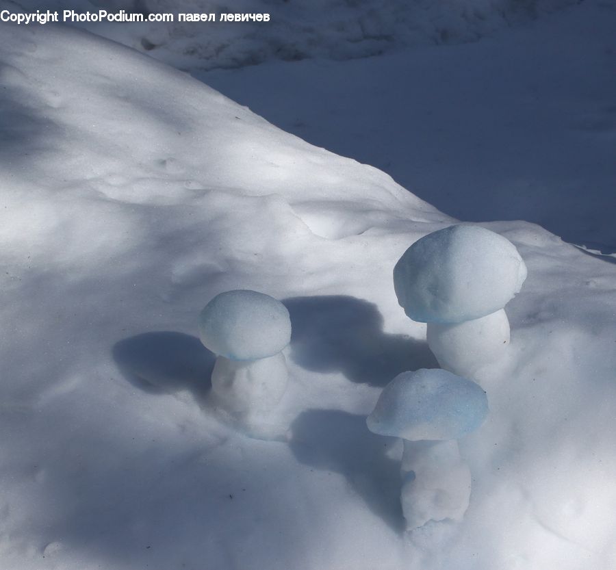 Ice, Snow, Snowman, Winter, Cloud, Cumulus, Sky