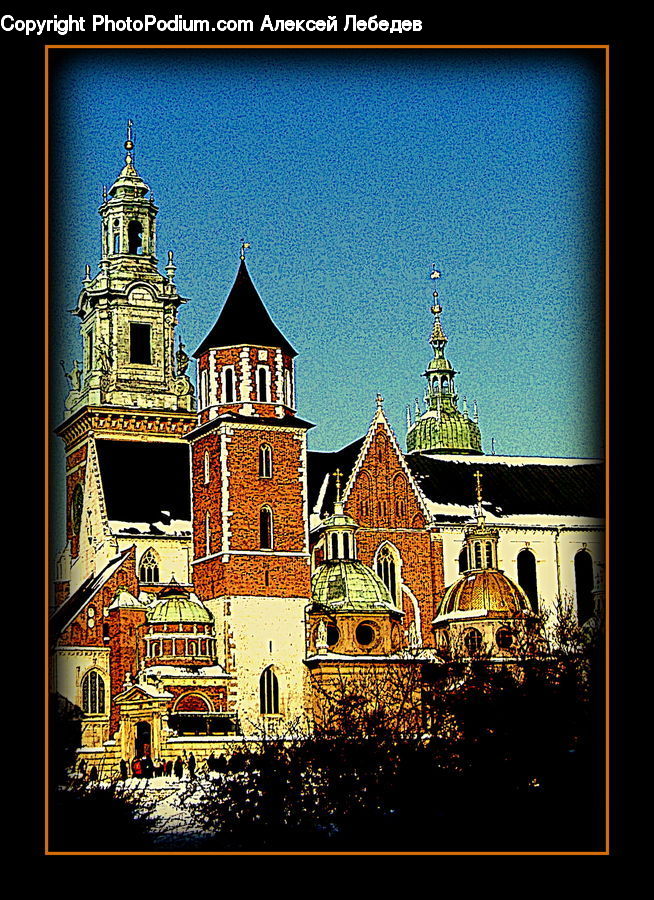 Architecture, Dome, Church, Worship, Flyer, Poster, Bell Tower