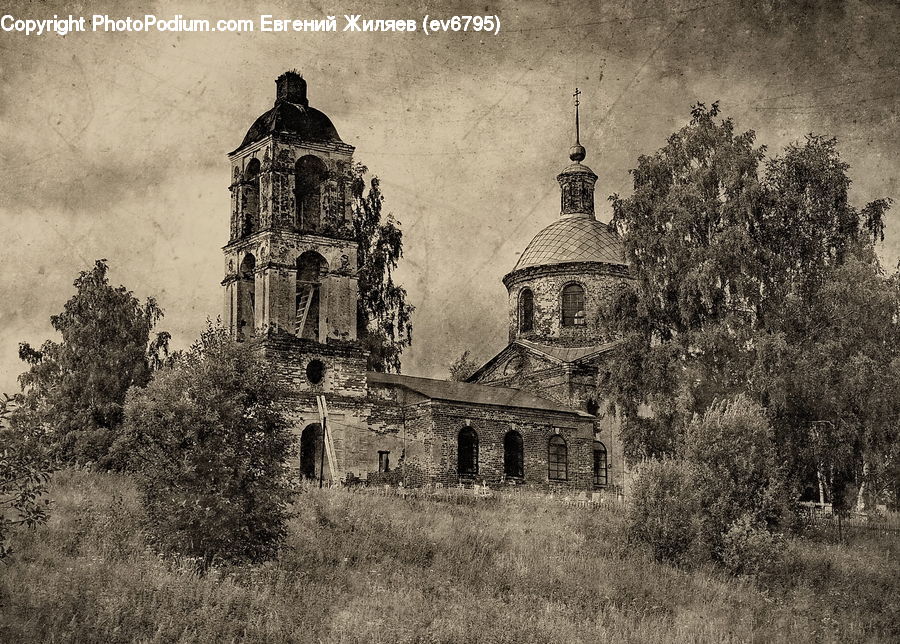 Architecture, Mansion, Cathedral, Church, Worship, Castle, Fort
