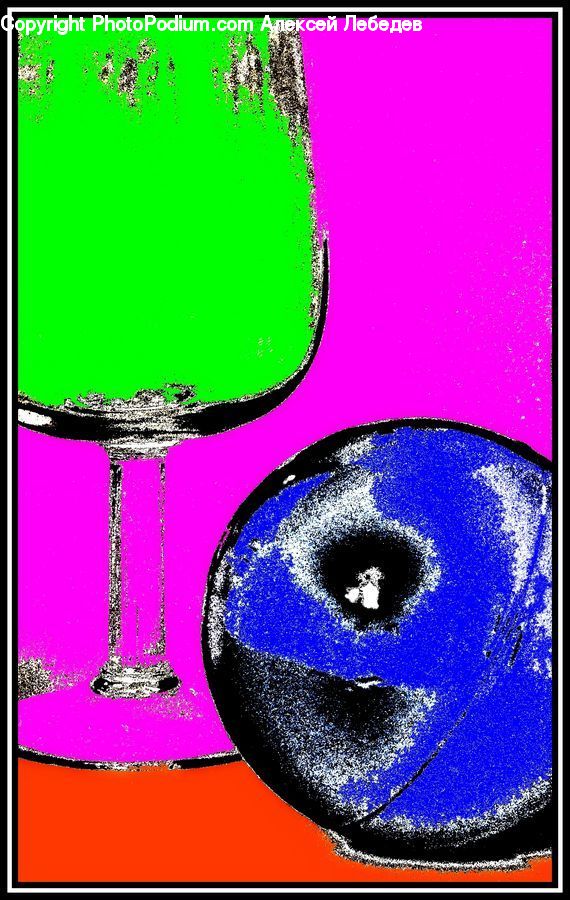 Collage, Poster, Alcohol, Beverage, Drink, Glitter, Light