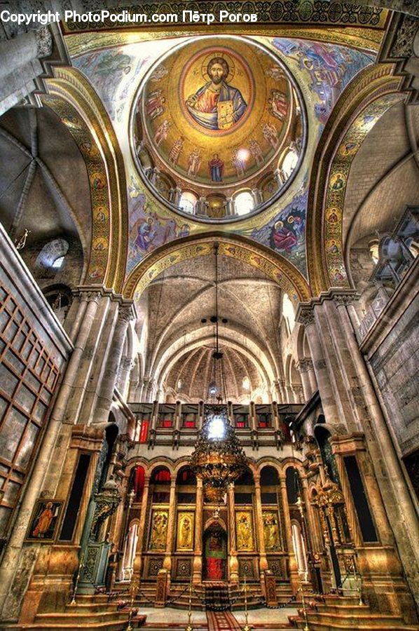 Architecture, Church, Worship, Cathedral, Altar, Apse, Dome