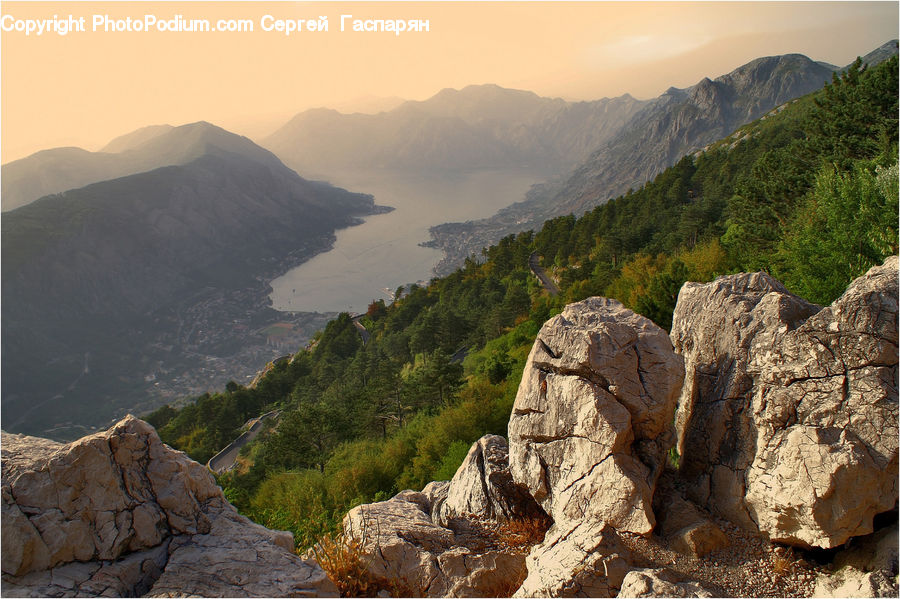 Crest, Mountain, Outdoors, Peak, Rock, Cliff, Rubble