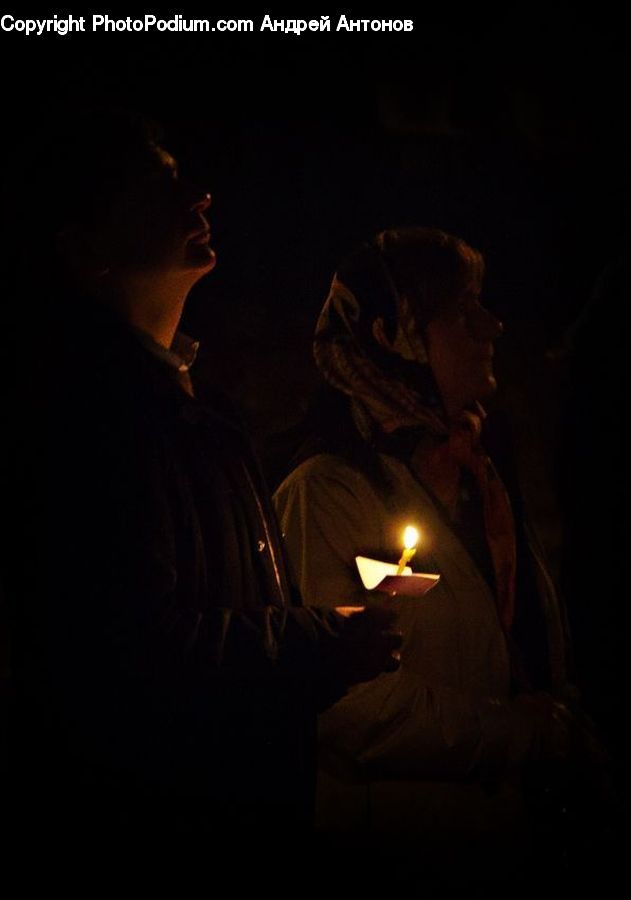 Vigil, People, Person, Human, Night, Outdoors, Candle