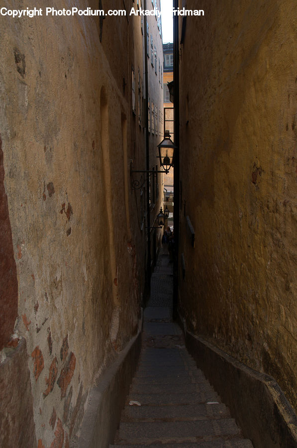 Alley, Alleyway, Road, Street, Town