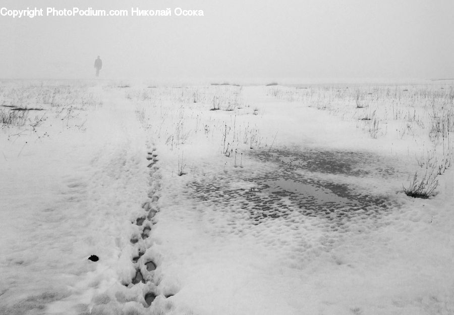 Ice, Outdoors, Snow, Sand, Soil, Ground