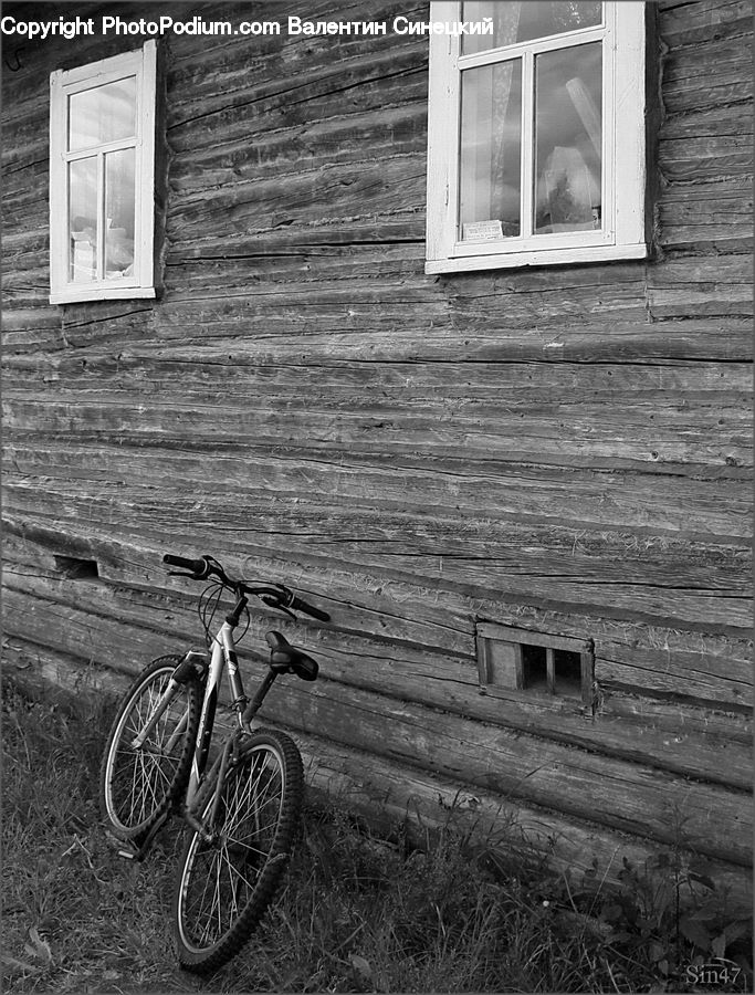 Bicycle, Bike, Vehicle, Brick, Window, Path, Trail