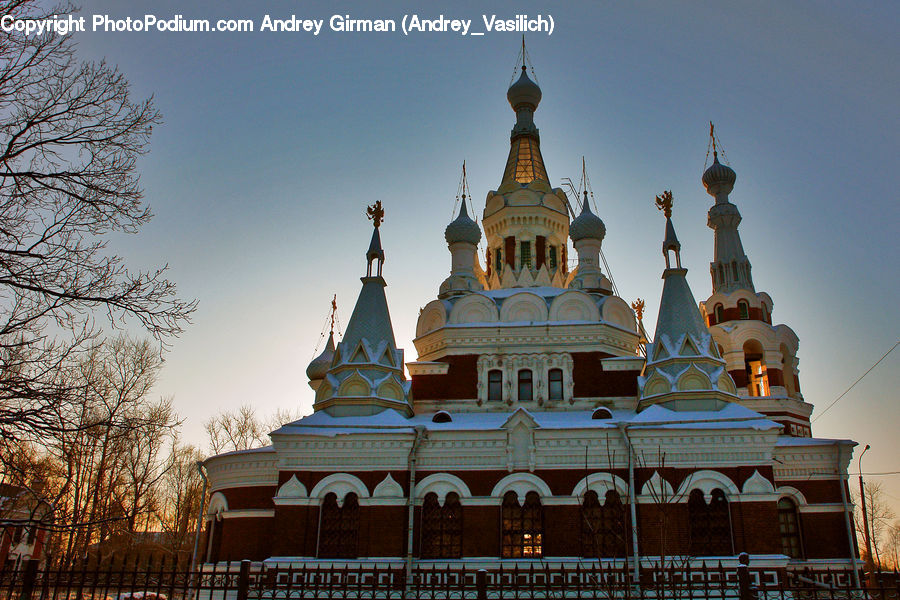 Architecture, Dome, Balcony, Church, Worship, Bell Tower, Clock Tower