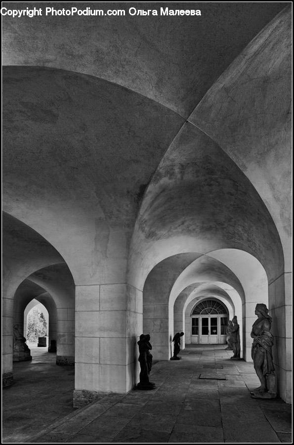 Arch, Crypt, Vault Ceiling, Architecture, Cathedral, Church, Worship