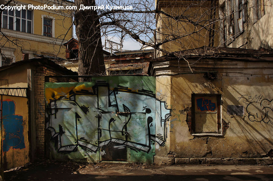 Art, Graffiti, Mural, Wall, Building