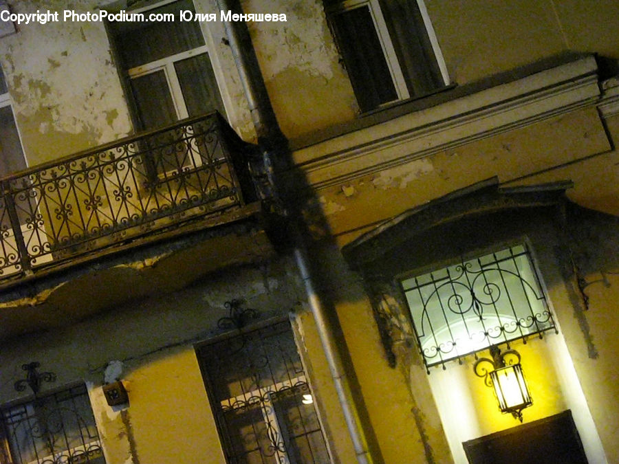 Balcony, Arabesque Pattern, Building, Art, Modern Art, Housing, Lighting