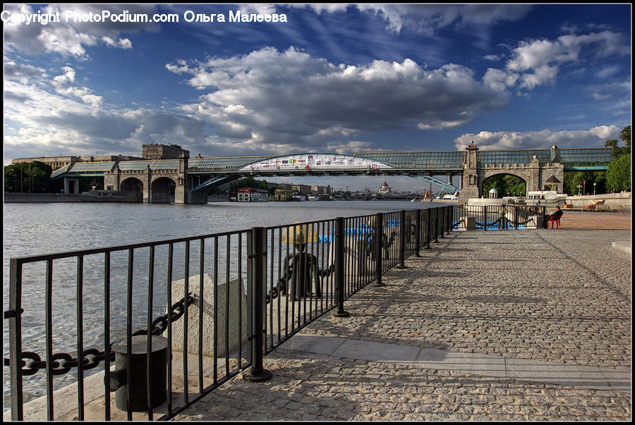 Boardwalk, Deck, Path, Sidewalk, Walkway, Dock, Pier