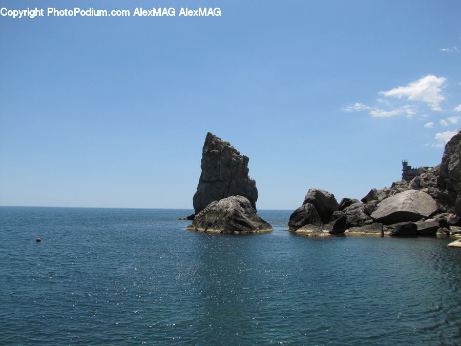 Promontory, Coast, Cove, Outdoors, Sea, Water, Rock