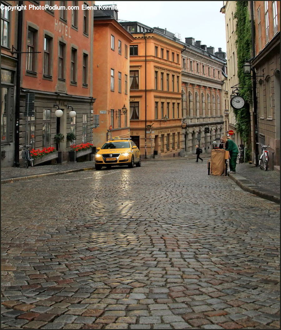 Cobblestone, Pavement, Walkway, Alley, Alleyway, Road, Street