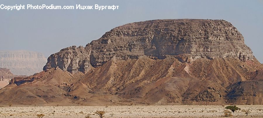 Ancient Egypt, Ground, Soil, Mesa, Outdoors, Plateau, Mountain