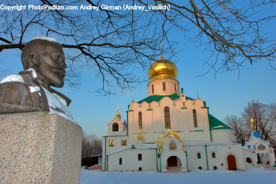 Architecture, Dome, Art, Sculpture, Statue, Bell Tower, Clock Tower