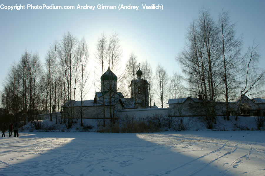 Ice, Outdoors, Snow, Landscape, Nature, Scenery, Campus