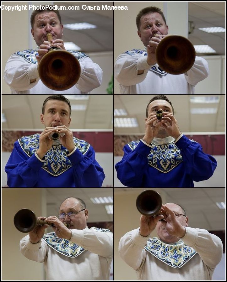 People, Person, Human, Brass Section, Horn, Musical Instrument, Trumpet