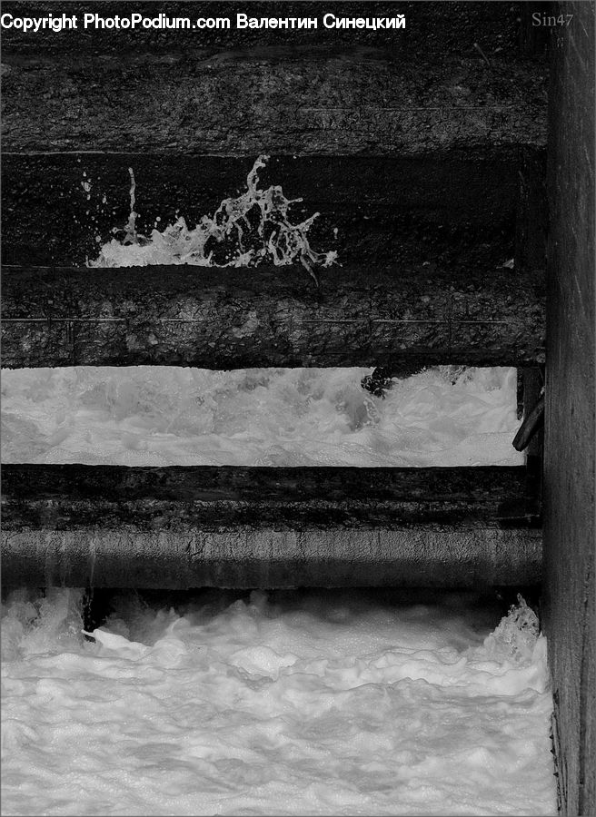 Asphalt, Tarmac, Water, Soil, Outdoors, Sea, Sea Waves