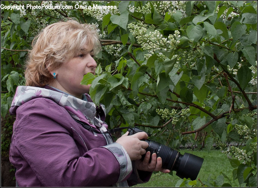 Human, People, Person, Plant, Potted Plant, Photographer, Camera
