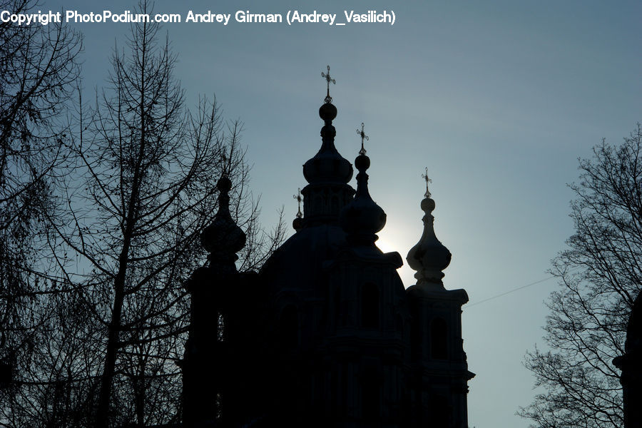 Architecture, Bell Tower, Clock Tower, Tower, Silhouette, Church, Worship