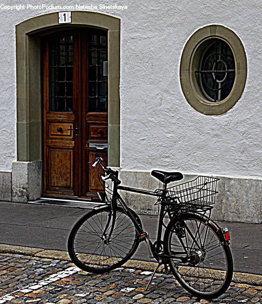 Bicycle, Bike, Vehicle, Cobblestone, Pavement, Walkway, Tricycle