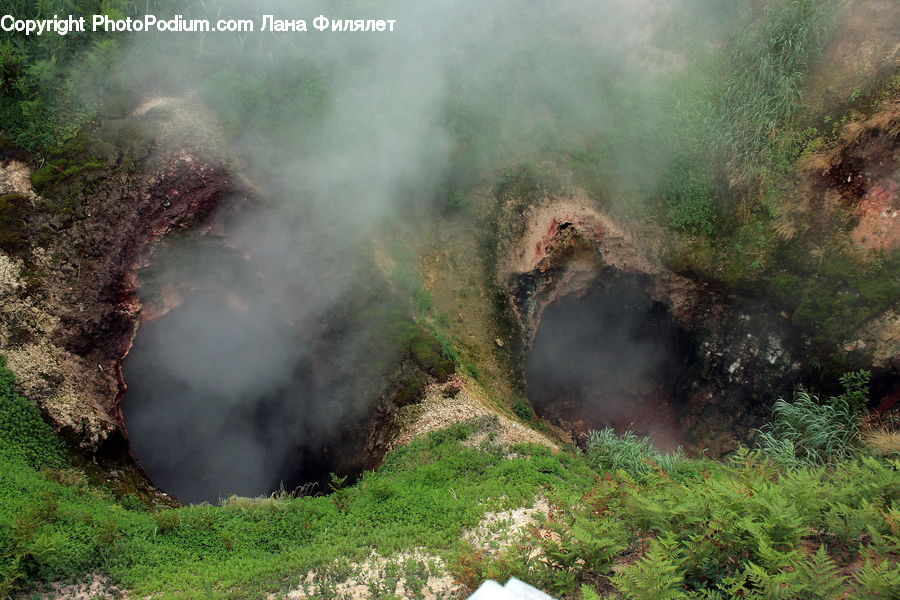 Eruption, Geyser, Outdoors, Water, Hole